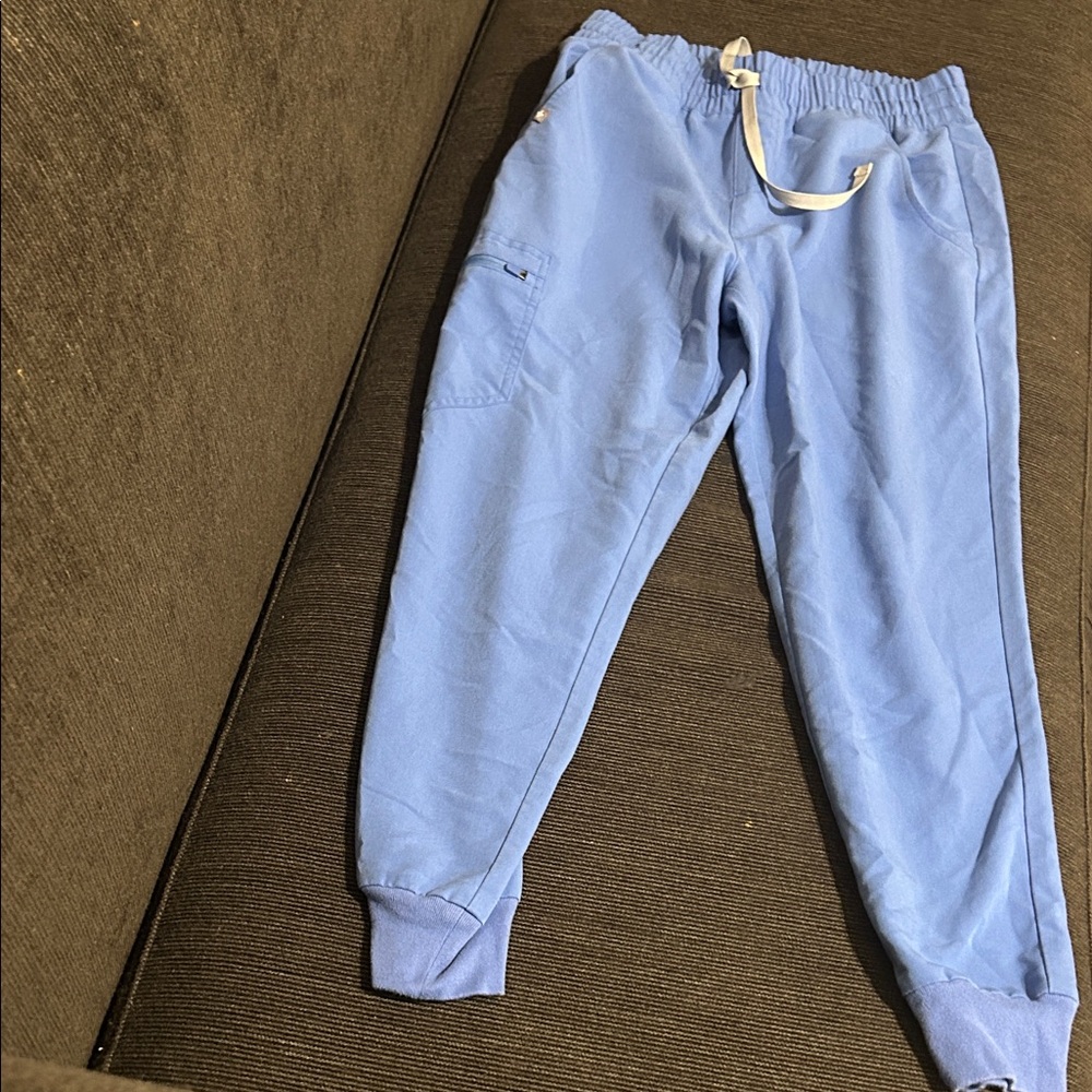 Figs Light Blue Jogger Pants